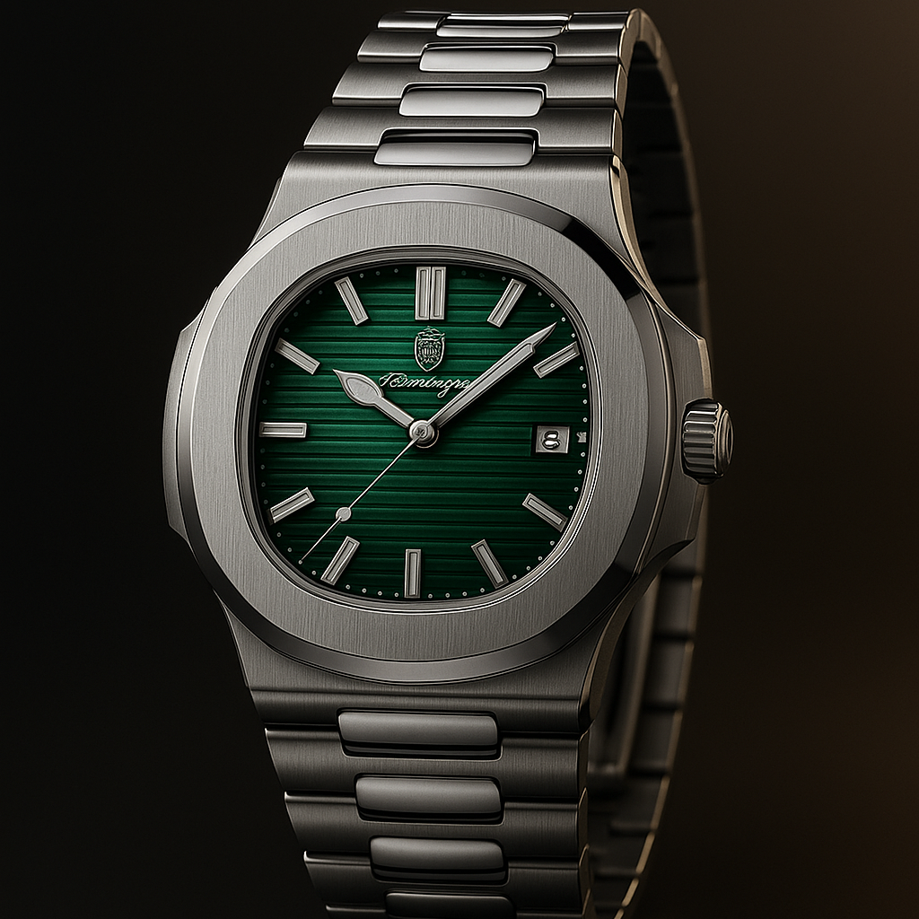 Relógio Poedagar Deluxe Edition® Verde