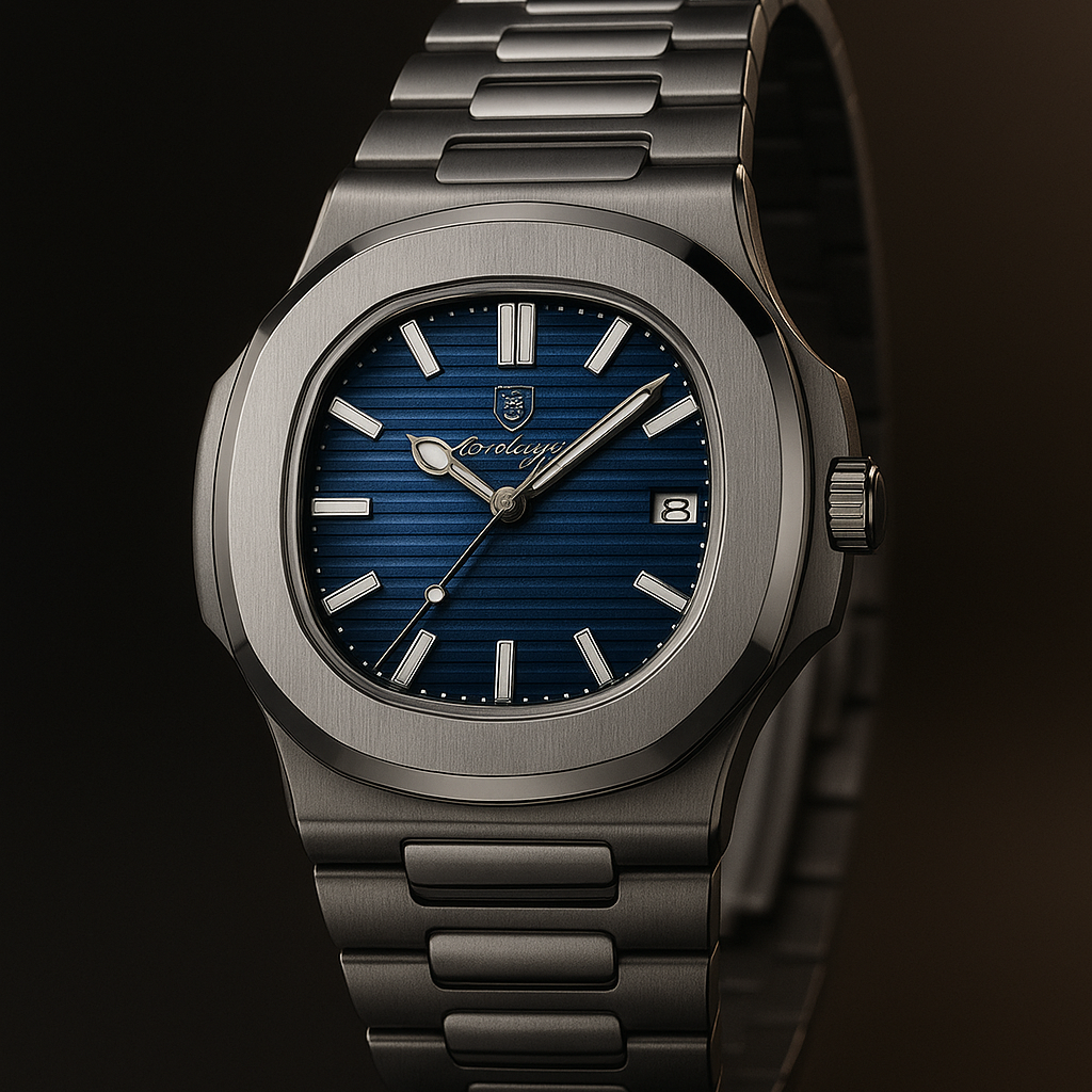 Relógio Poedagar Deluxe Edition® Azul