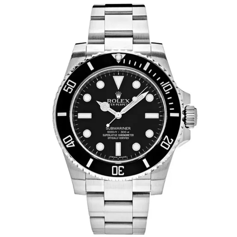 Rolex Submariner No Date Mostrador Preto